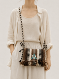 Storm Crossbody — Handwoven Wool